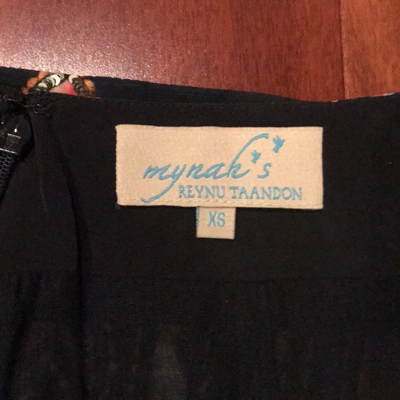 Gorgeous Anthropologie silk and sequin skirt - Picture 5 of 8